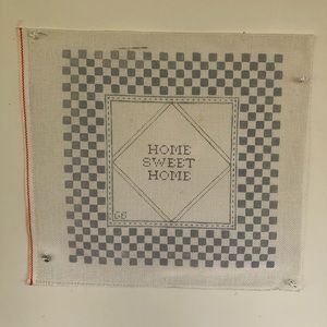 Home Sweet Home needlepoint